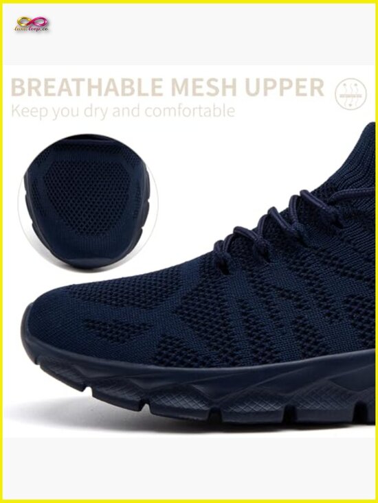 Breathable Running Shoes Lightweight Athletic Walking Sneakers Slip Resistant main image 4